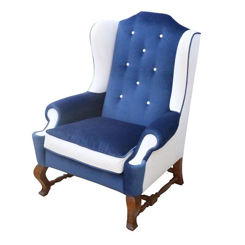 Set Of Velvet Armchairs, 1980s photo Furniture