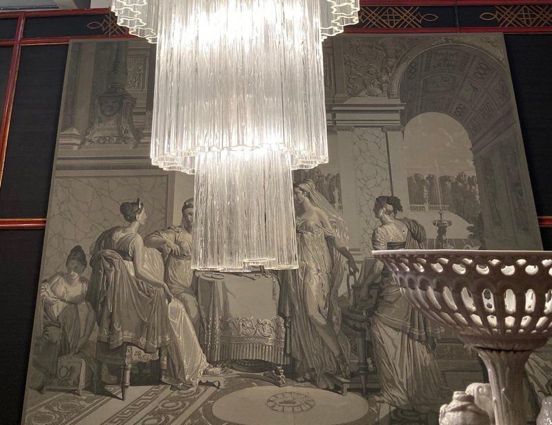 Italian Murano Glass Tronchi Chandeliers, 1990, Set Of 2 photo Lighting