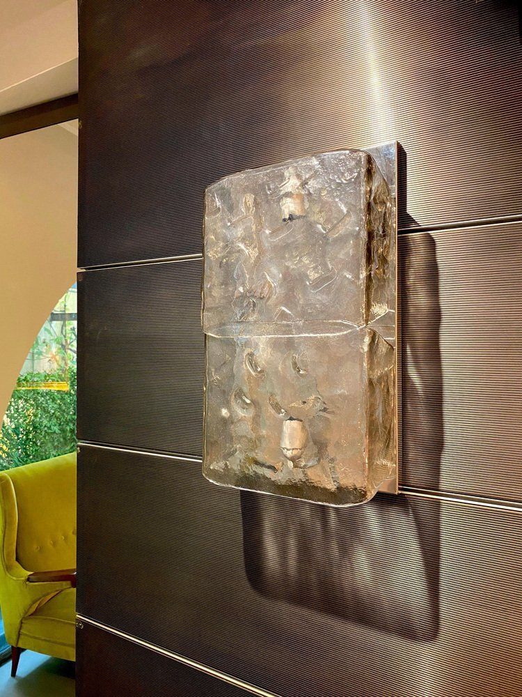 photo furniture Murano Glass Wall Lights By Aureliano Toso, 1972, Set Of 2