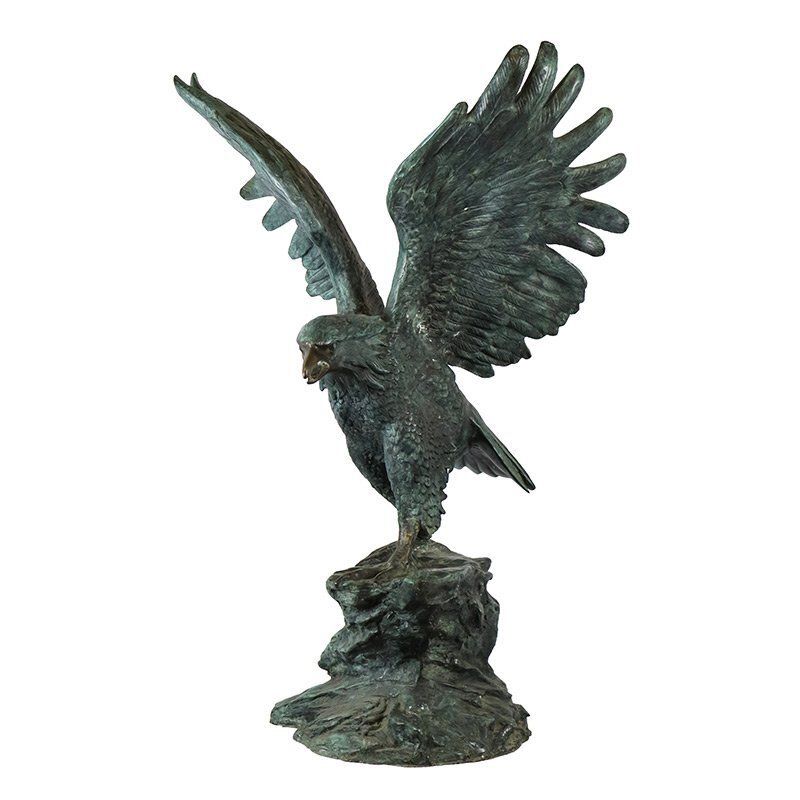 Patin Bronze Eagle Sculpture, Italy, 1970s, Bronze