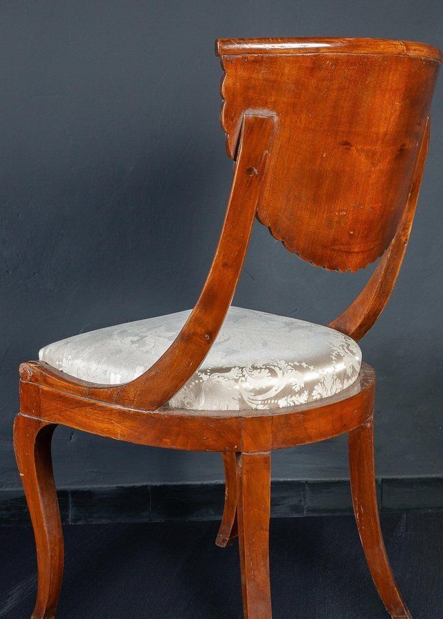 Italian Dining Chairs With Armchairs, 1790s, Set Of 10 photo 16030.0