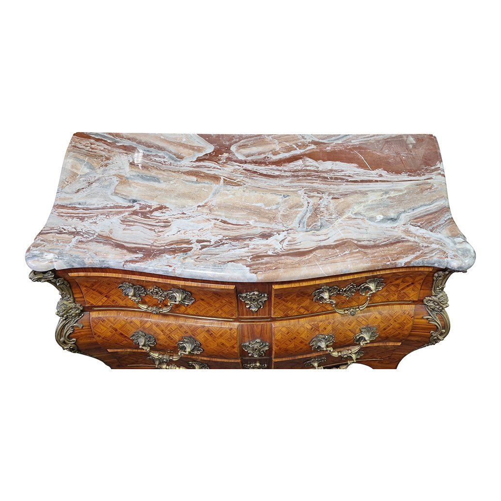 French Louis XV Style Chest Of Drawers, 1960s photo 3918.0