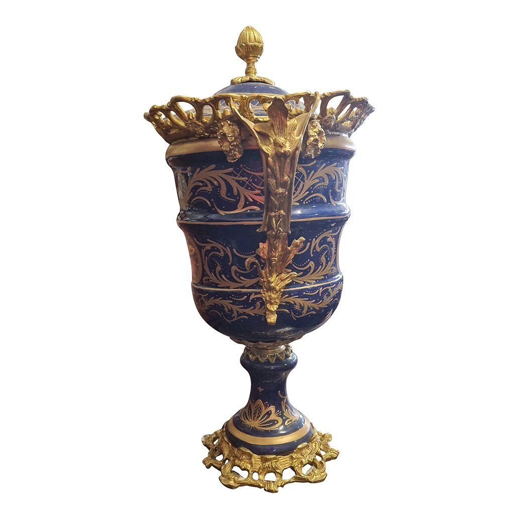 Second Half Of The 20th Century Baroque French Vases, France, 1980s, Set Of 2 photo 2984.0