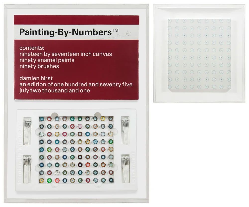 Damien Hirst Painting By Numbers