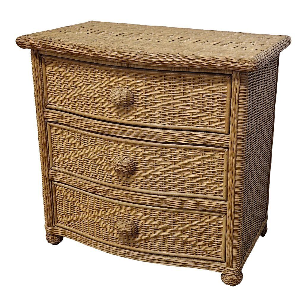 Rattan And Bamboo Dressers, 1950s, Set Of 2 photo 1474.0