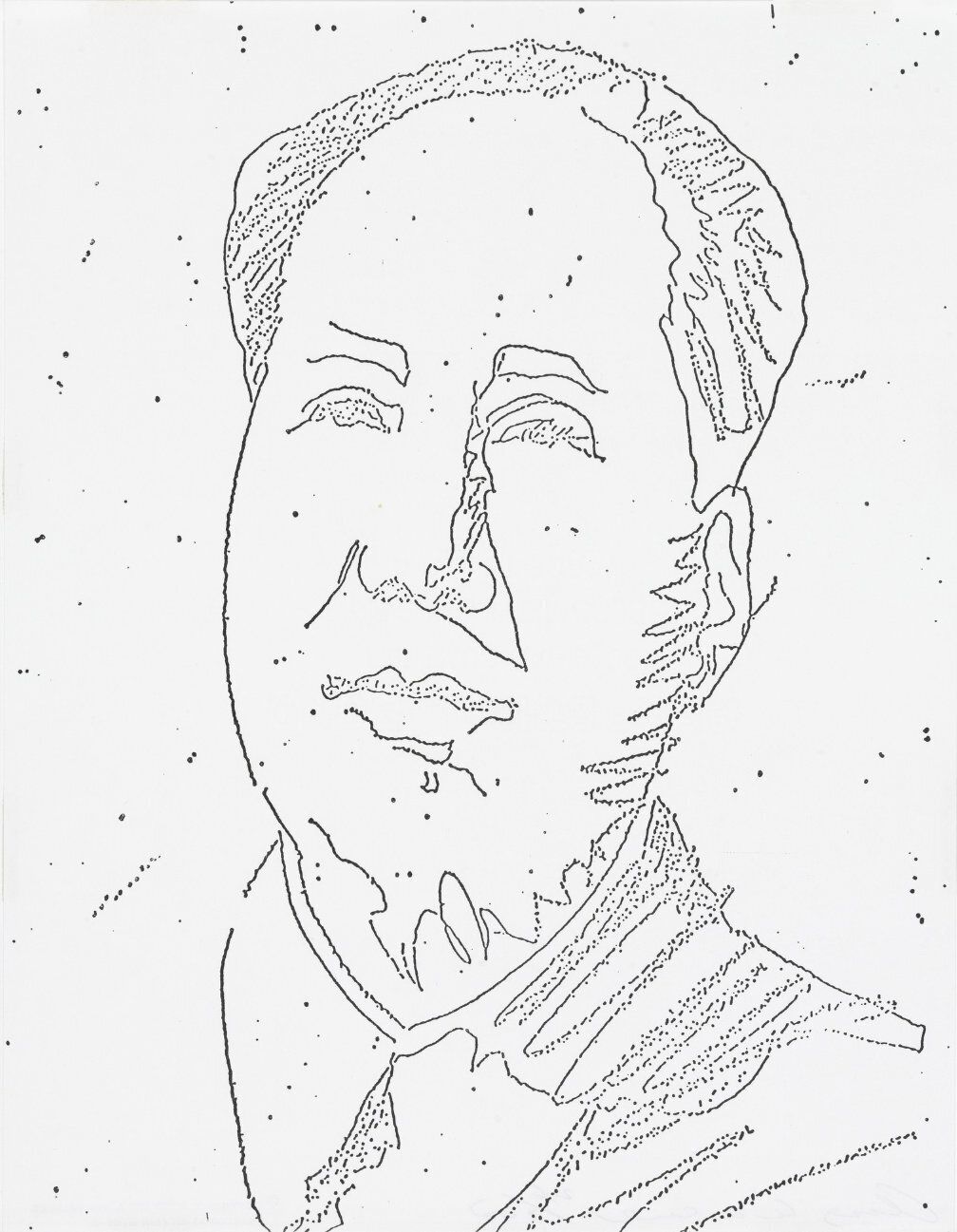 Andy Warhol Untitled (Mao) From The New York Collection For Stockholm