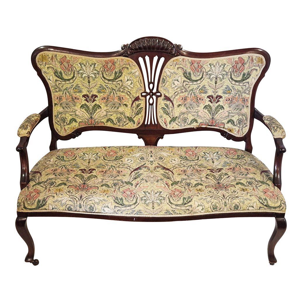 Liberty Style Living Room Set, 1920s, Set Of 6 photo for sale