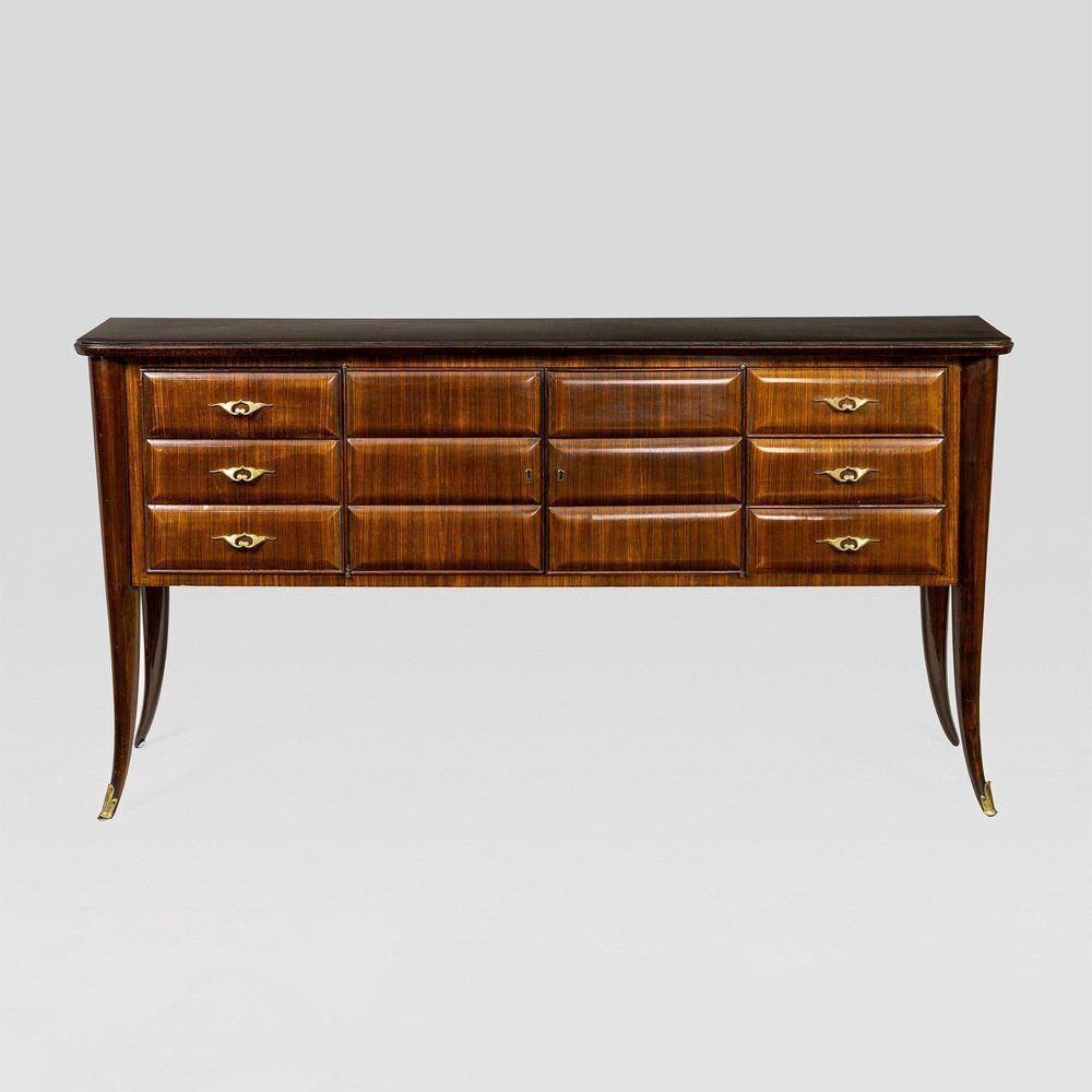 Italian Bar Cabinet Attributed To Paolo Buffa, 1950s photo furniture