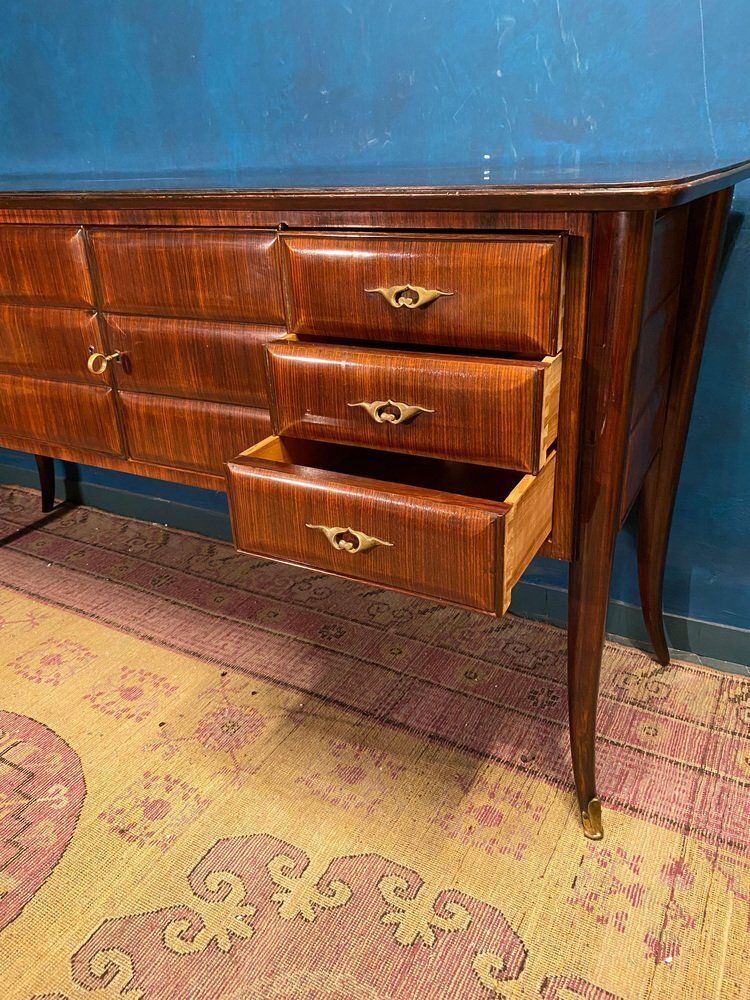 photo for sale Italian Bar Cabinet Attributed To Paolo Buffa, 1950s
