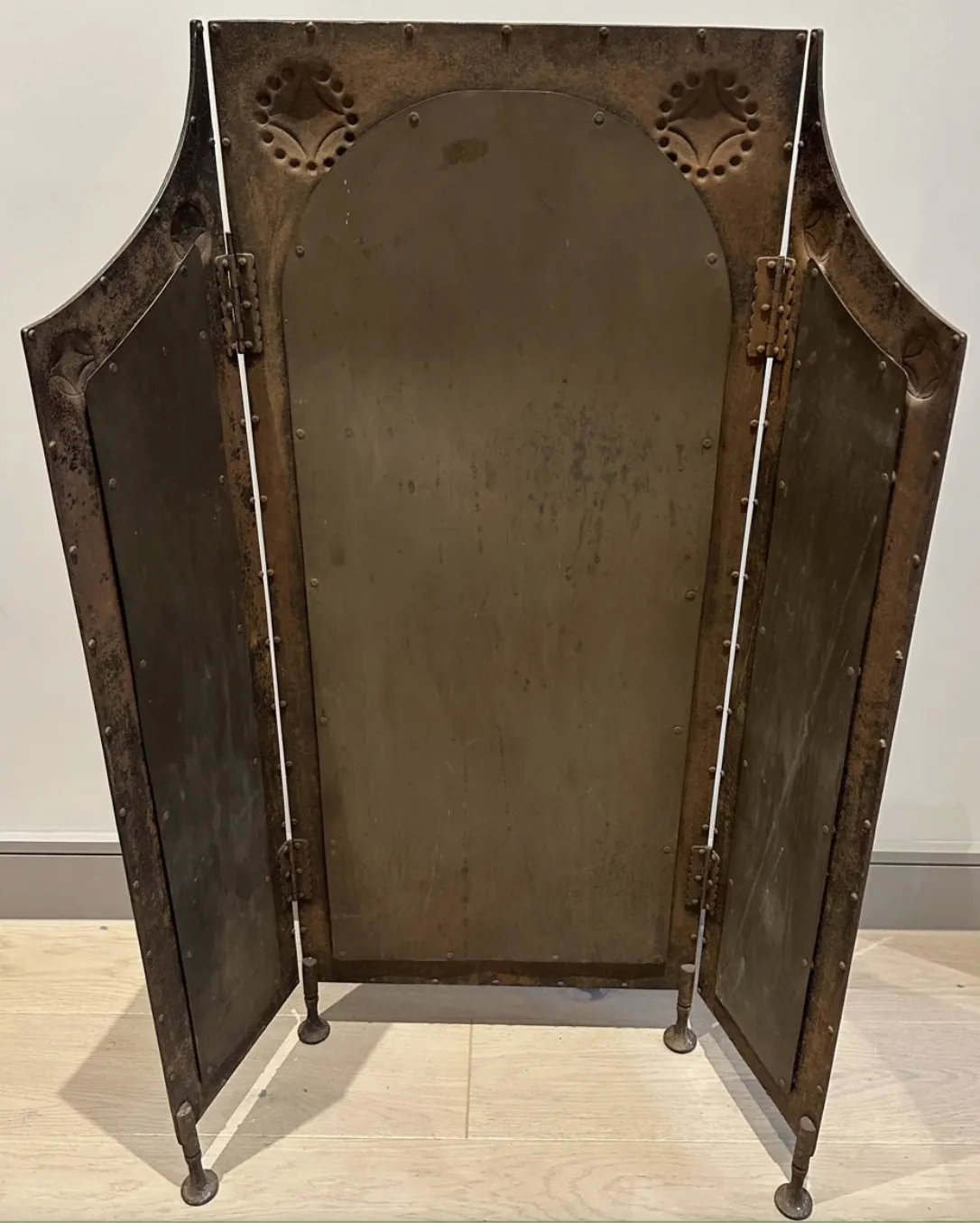 1450.0 1910 German Arts & Crafts Decorative Screen Attributed To Richard Riemerschmid photo