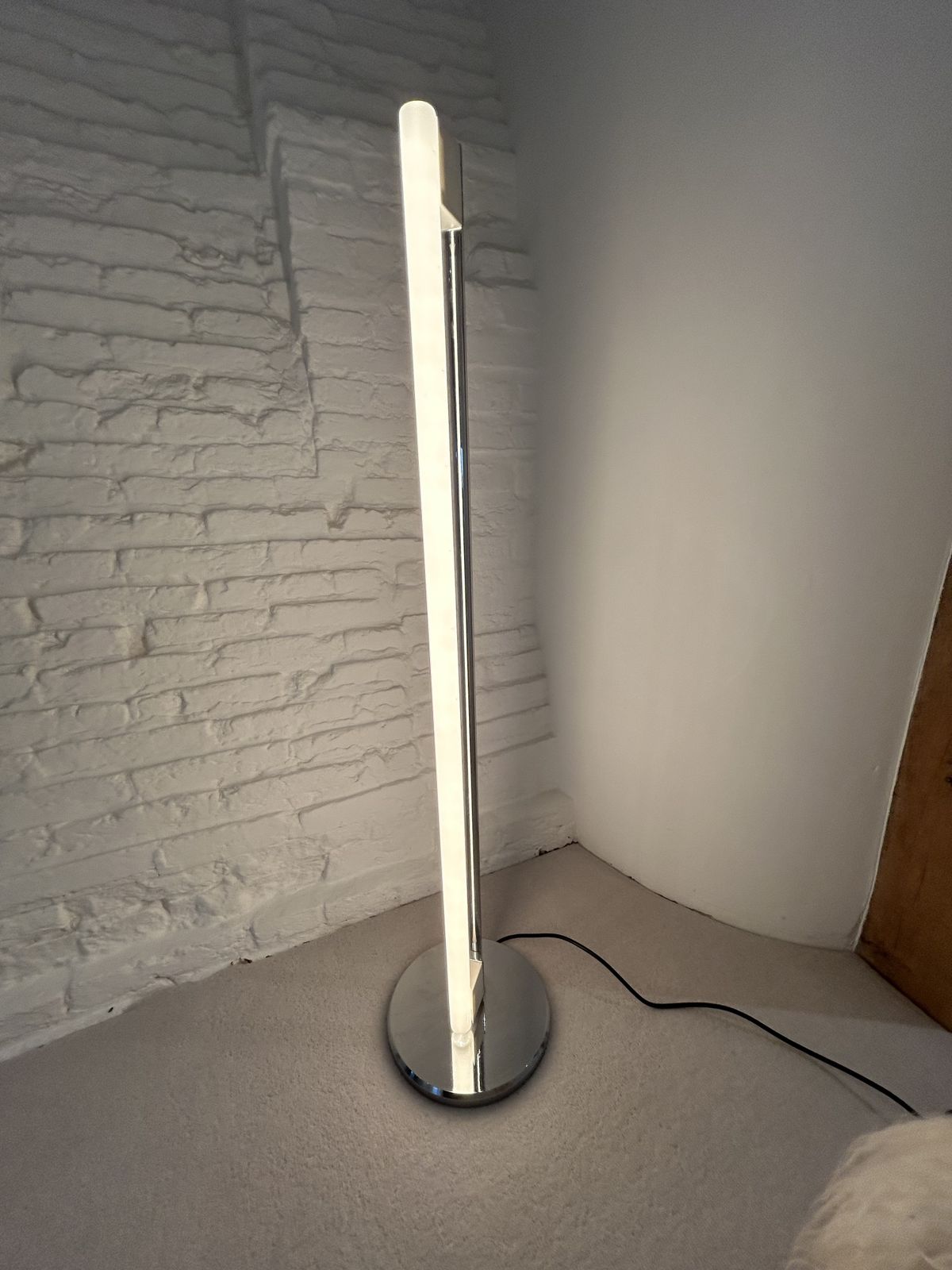 Eileen Gray For Alivar   Iconic Tube Floor Lamp photo furniture