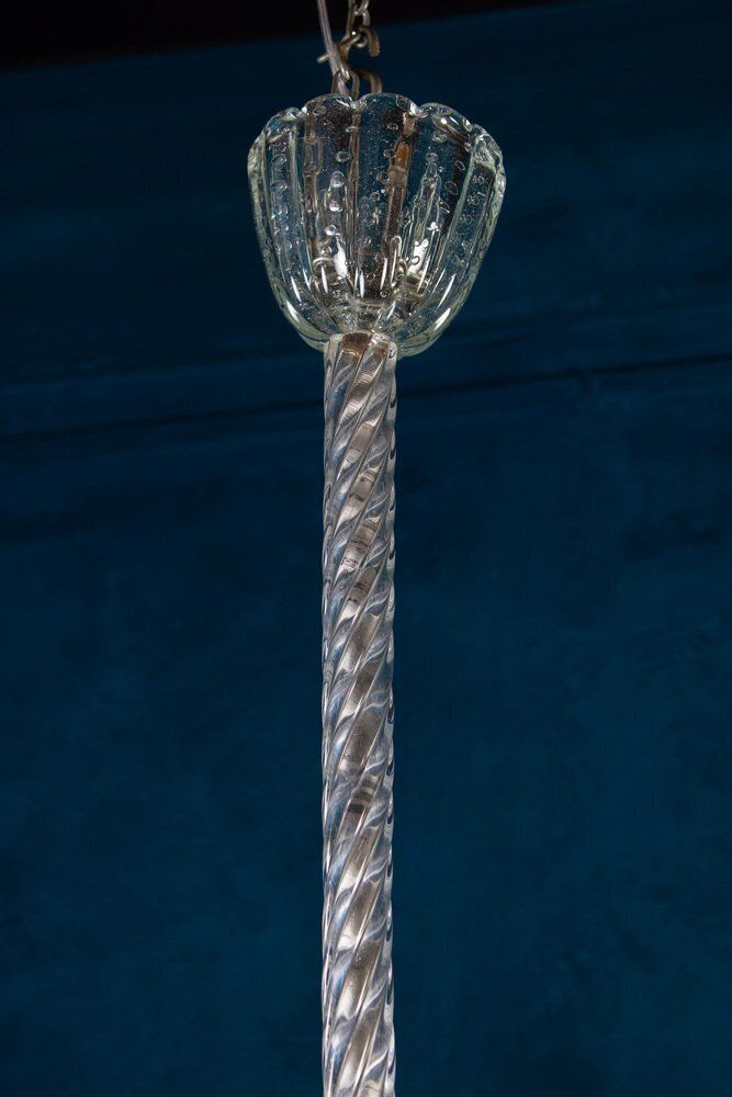 Art Deco Chandelier By Barovier & Toso photo buy