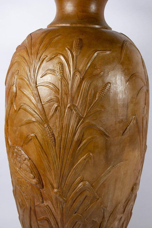 Liberty Monumental Terracotta Vases, 1920, Set Of 2 photo buy