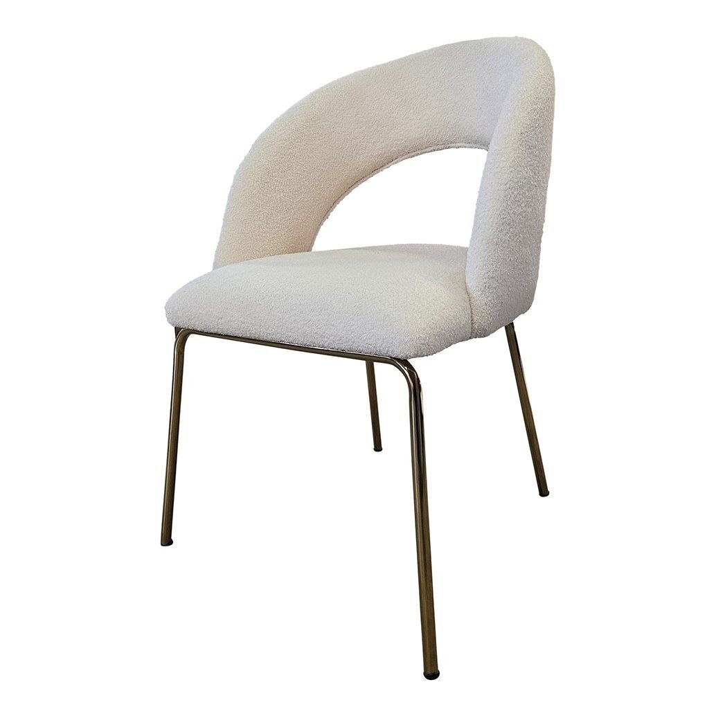 photo furniture White Bloucle Chair, 1980s