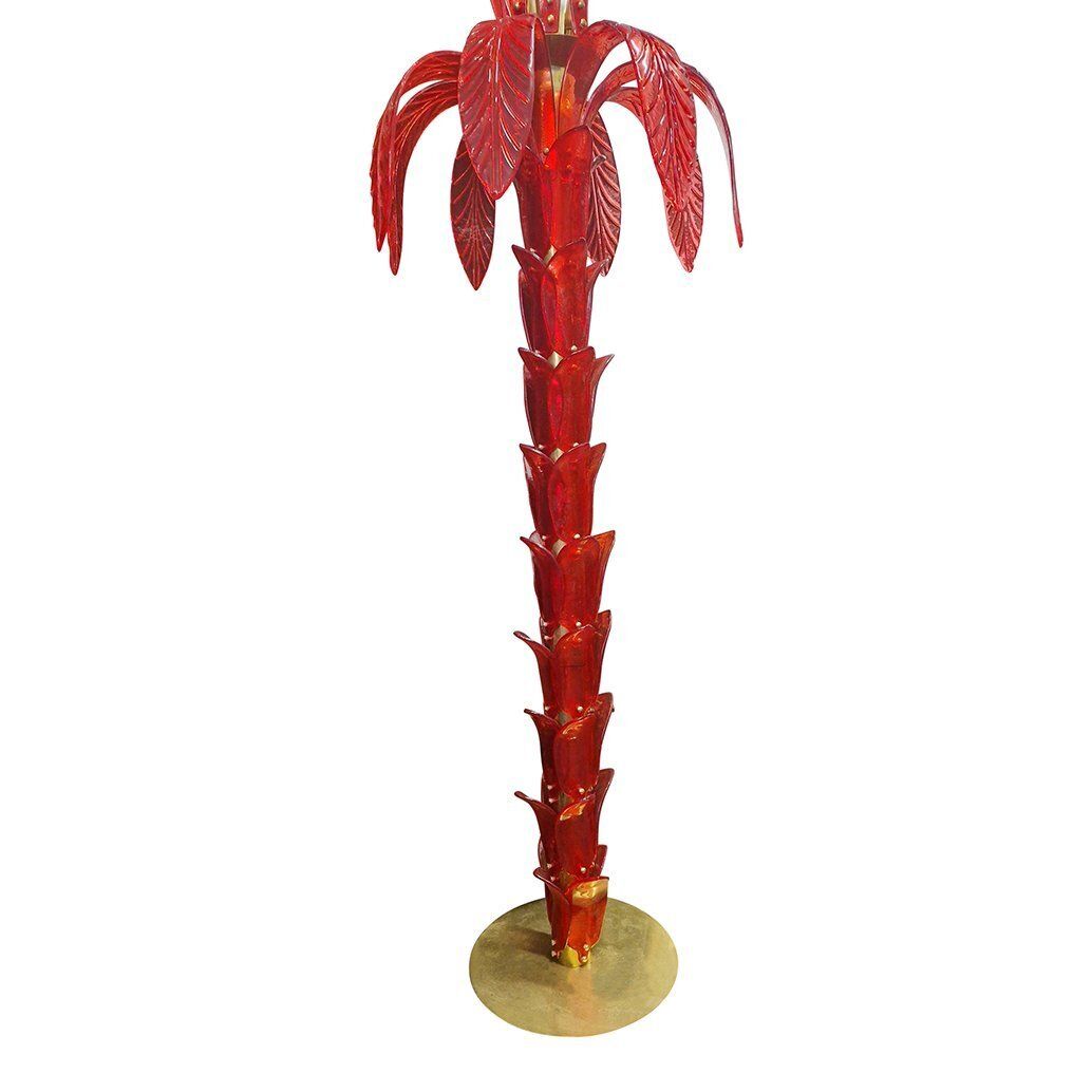 Floor Lamp In Red Murano Glass, 1980s photo furniture
