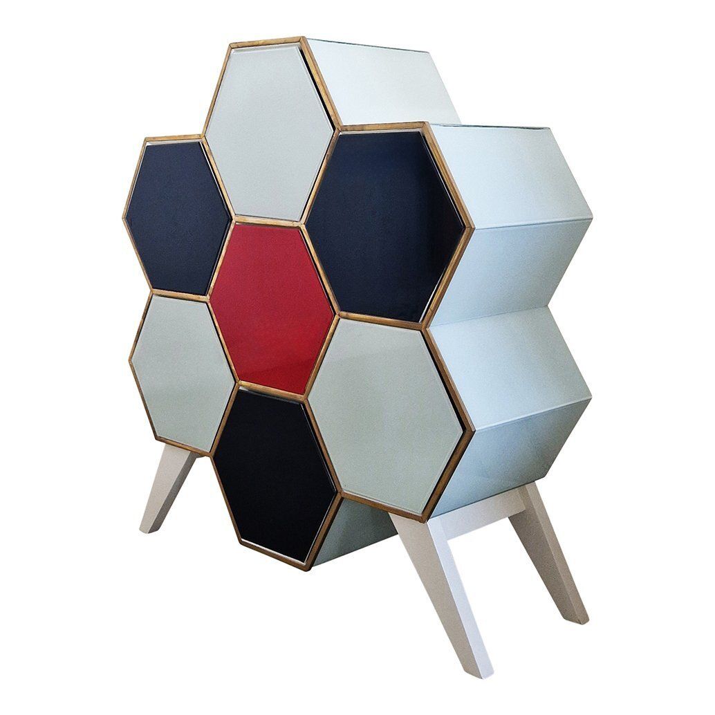 Glass Chest Of Drawers, 1980s photo furniture