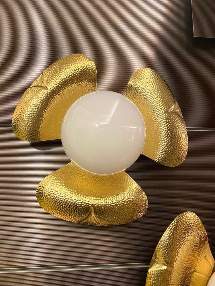 Mid Century Italian Sconces In The Style Of T. Barbi, 1960s, Set Of 10 photo 2878.0