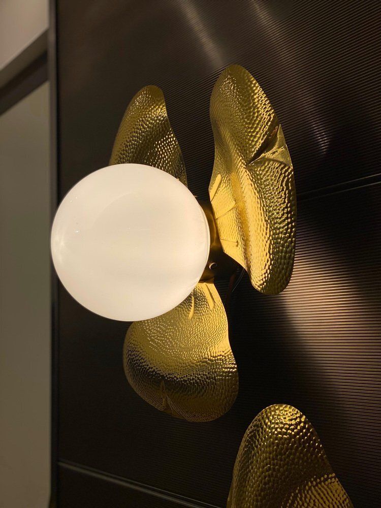 photo buy Mid Century Italian Sconces In The Style Of T. Barbi, 1960s, Set Of 10