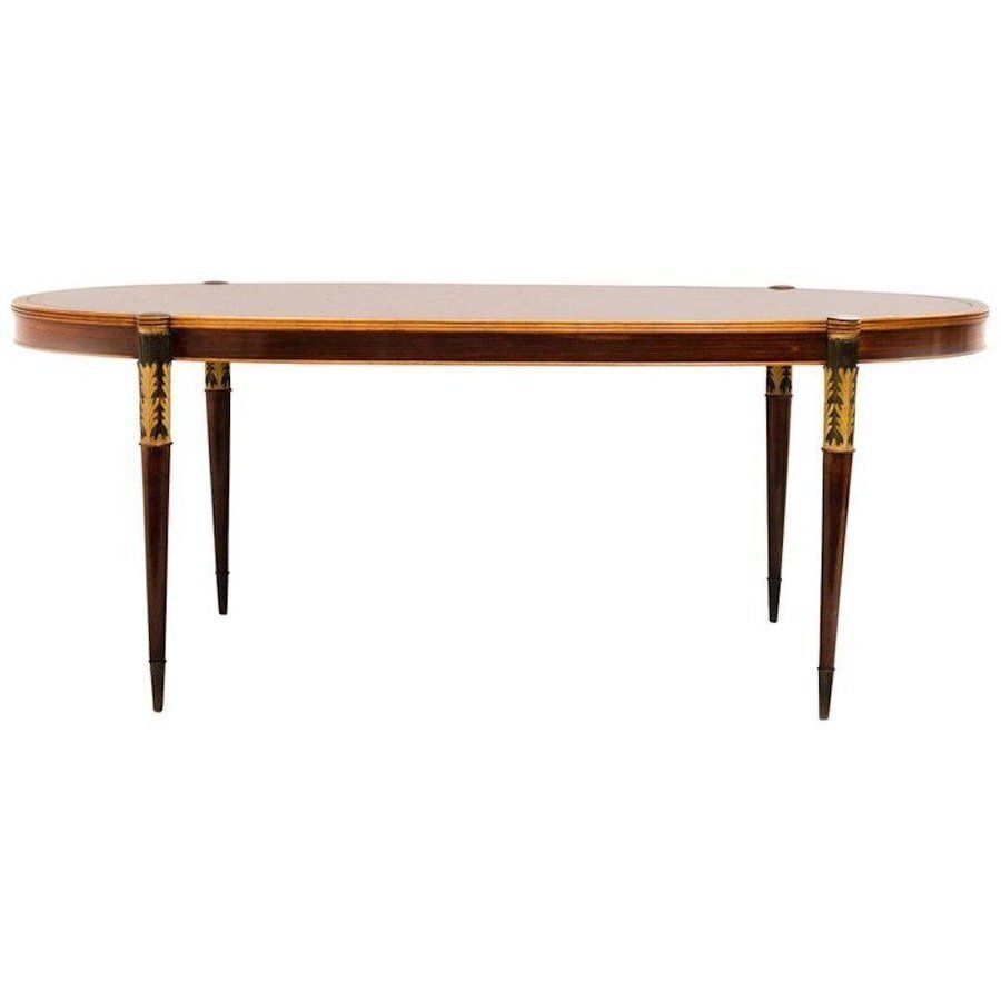 Mid Century Italian Dining Room Set With Table And Bar Cabinet, 1940 photo Furniture