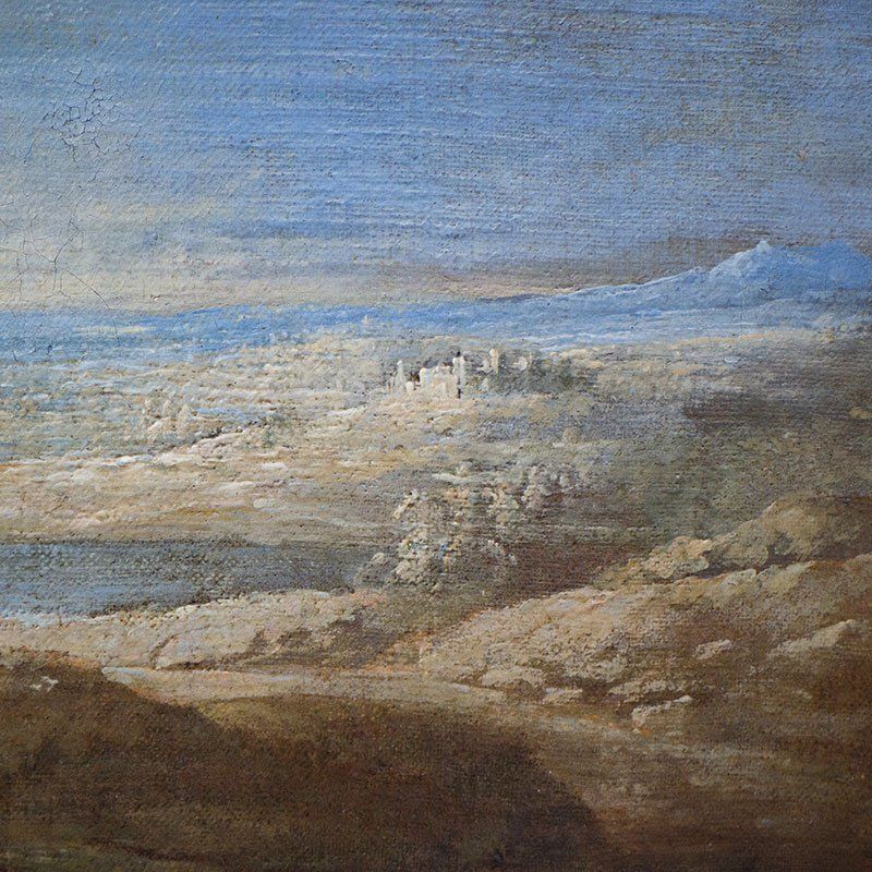 Joseph Parrocel, Three Knights, 1600s, Oil On Canvas photo vinterior