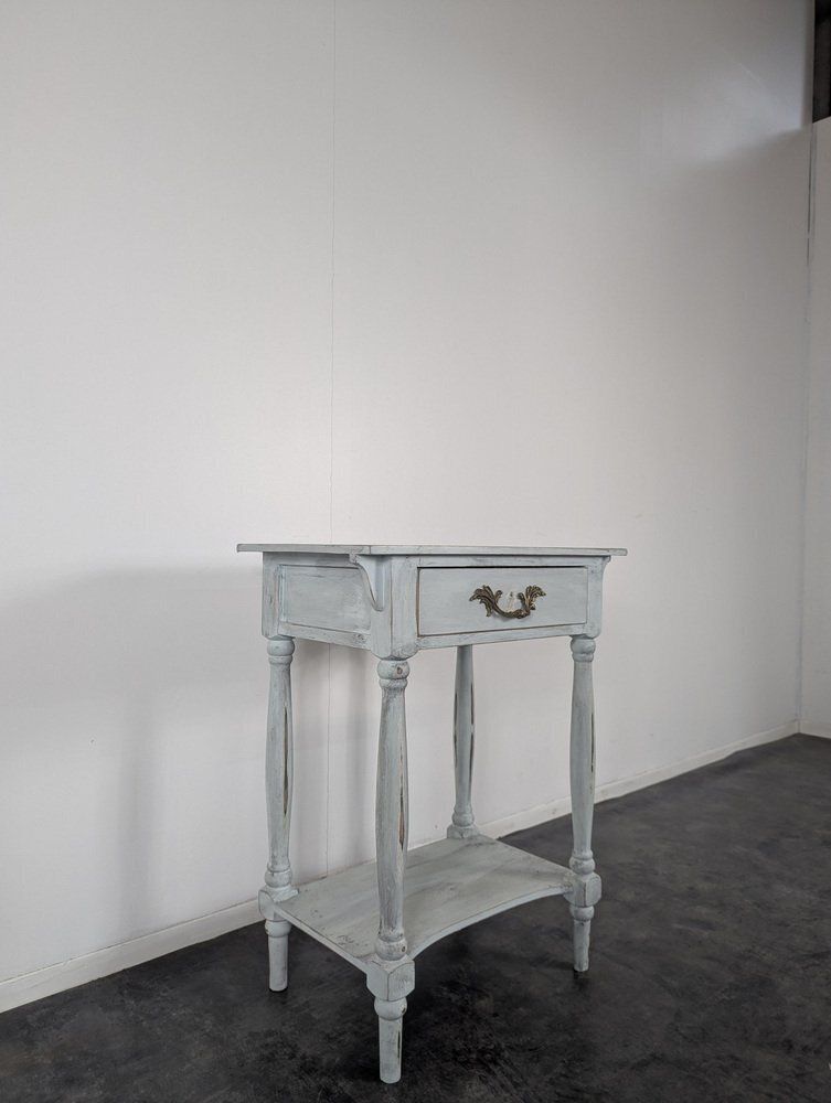 Louis Philippe Style Bedside Table photo furniture