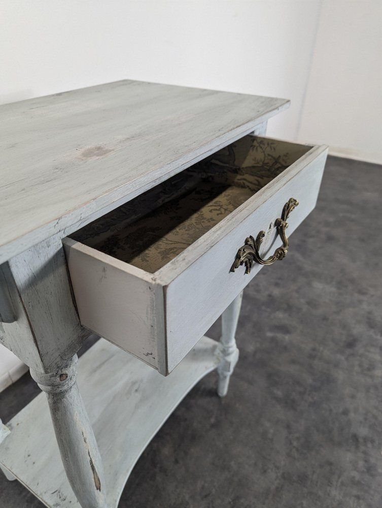 Louis Philippe Style Bedside Table photo Furniture