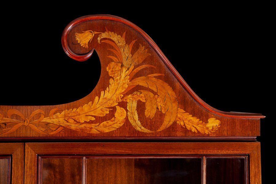 photo buy Mid Century Trumeau Bookcase Or Cabinet By Paolo Buffa, 1940