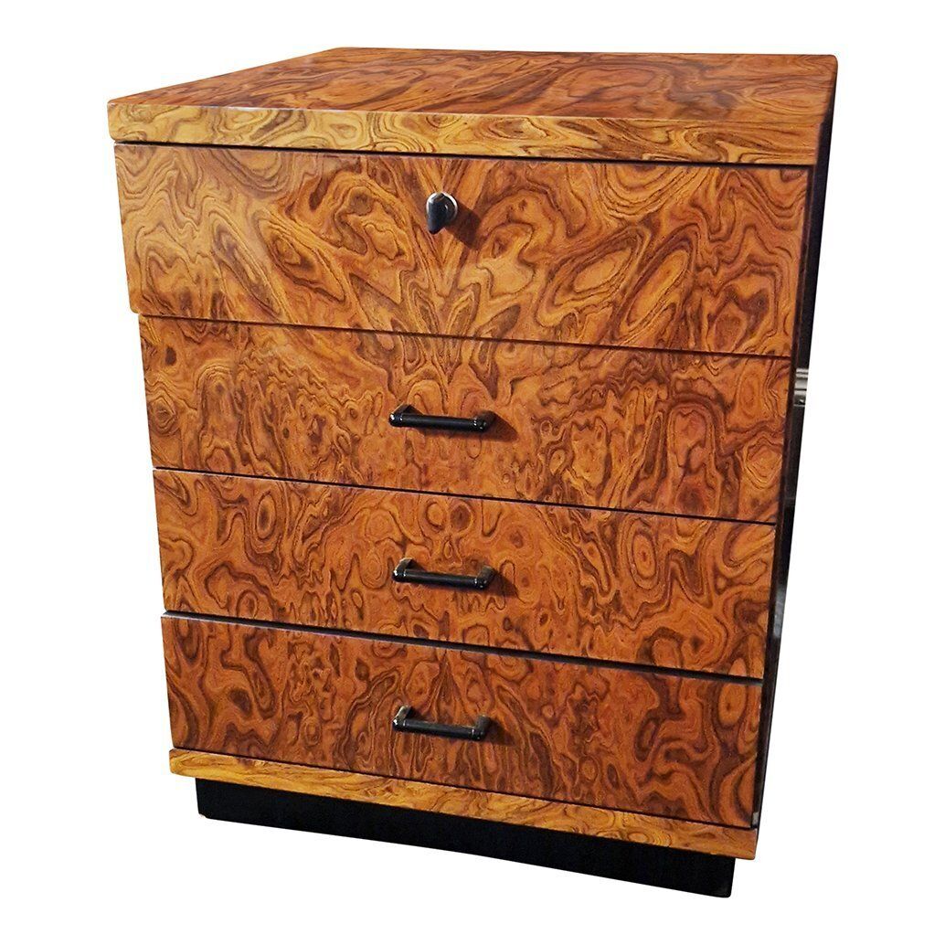 Small Chest Of Drawers In Thuja Root, 1980s photo Furniture