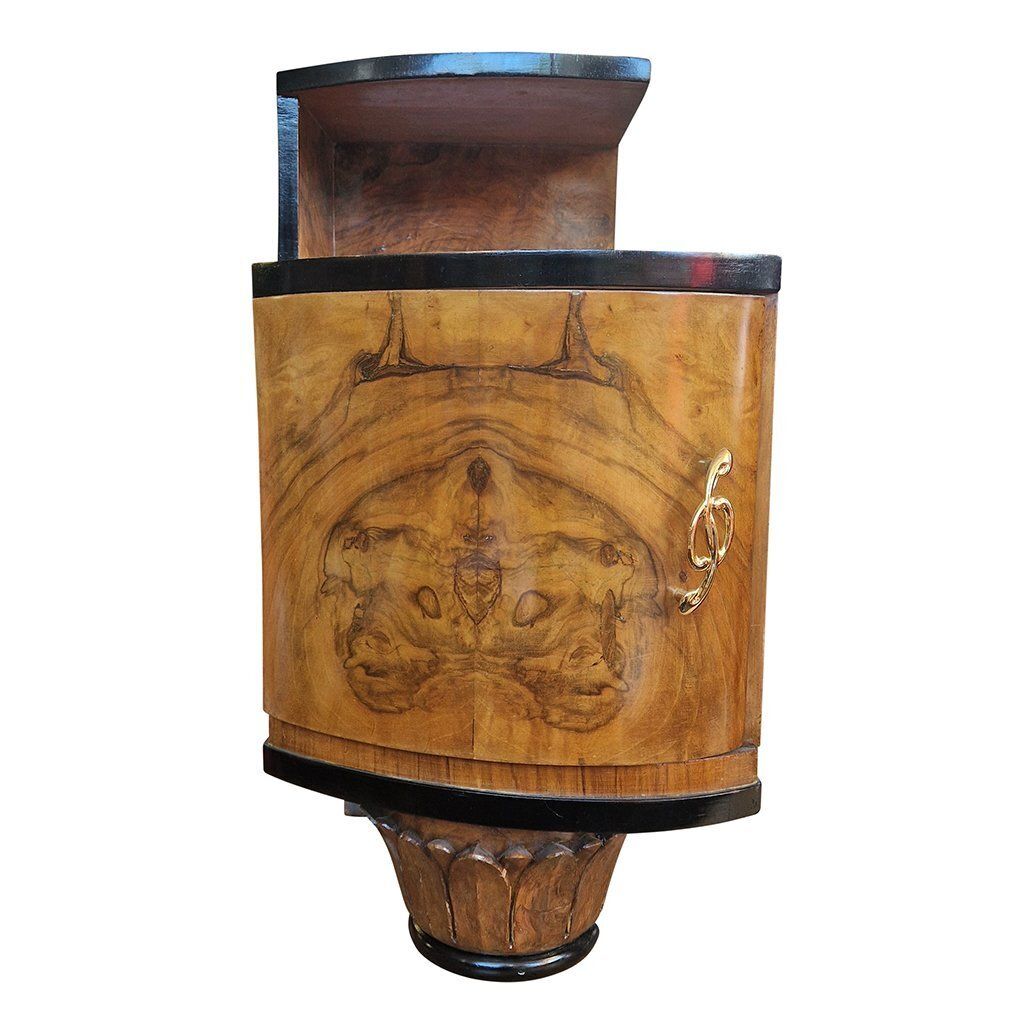 Art Deco Italian Bedside Tables, 1980s, Set Of 2 photo vinterior