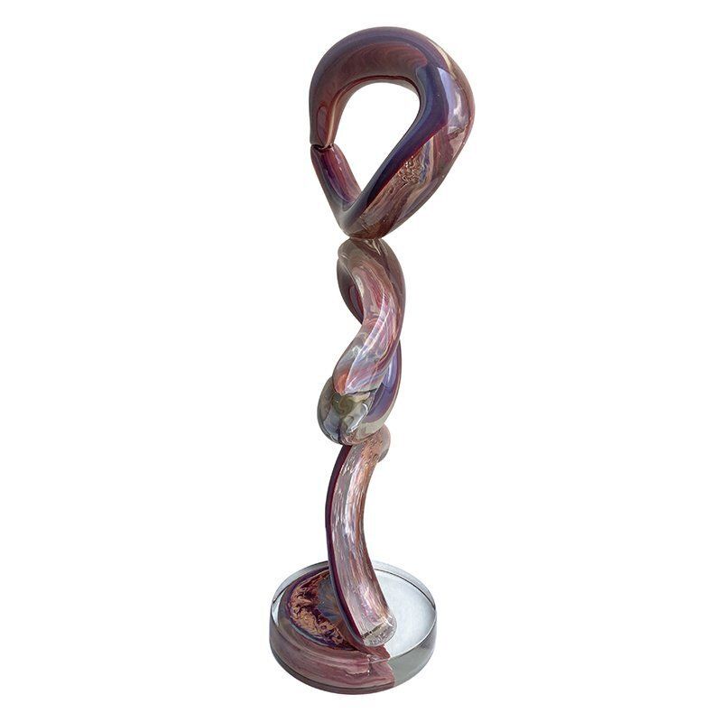 20th Century Abstract Sculpture Attributed To The Master Alessandro Barbaro, Murano, 1980s photo for sale