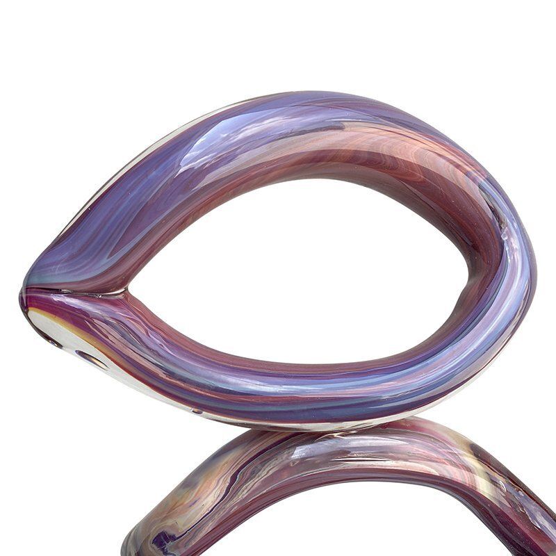 20th Century Abstract Sculpture Attributed To The Master Alessandro Barbaro, Murano, 1980s photo vinterior