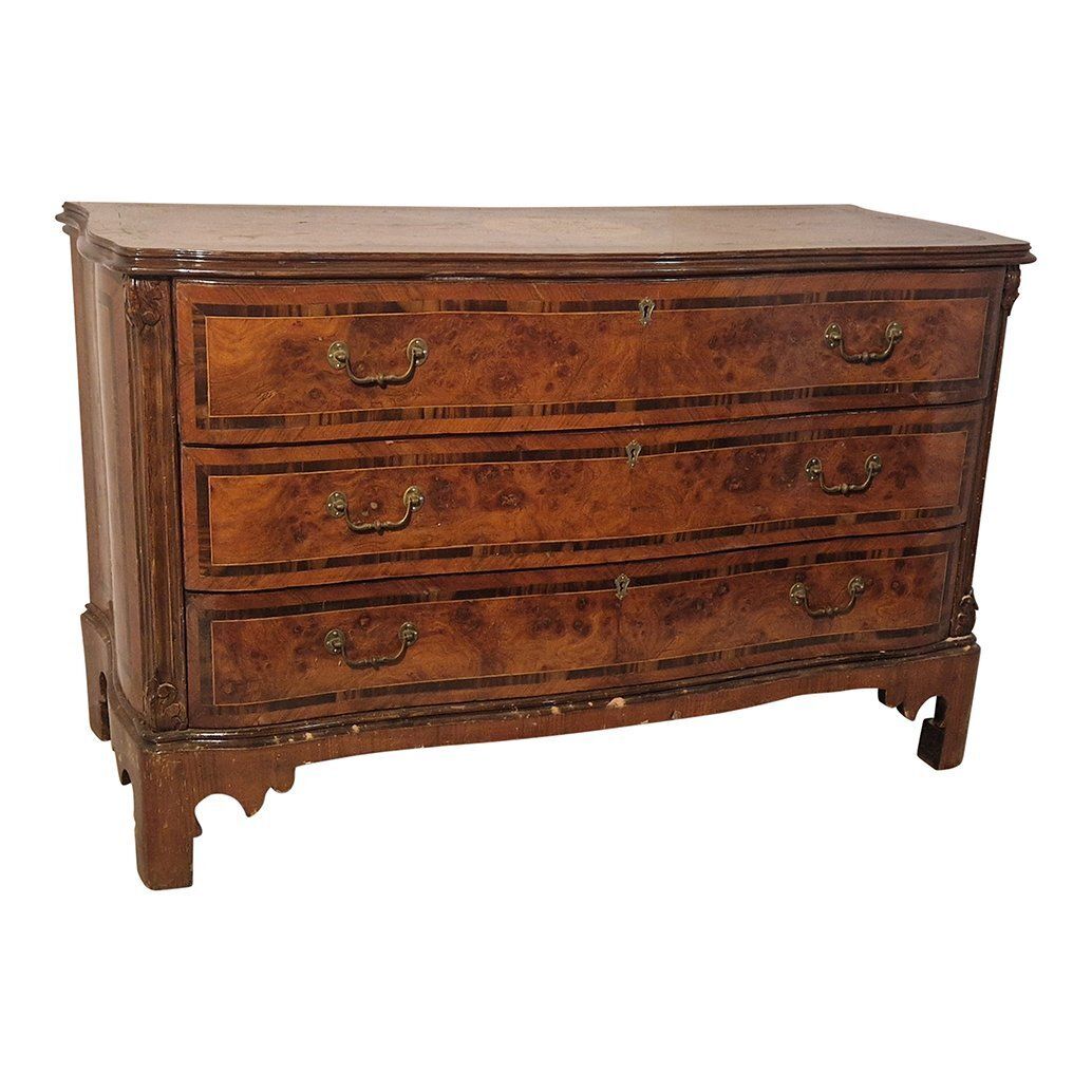 Dresser With Three Drawers, Italy, Early 20th Century photo furniture