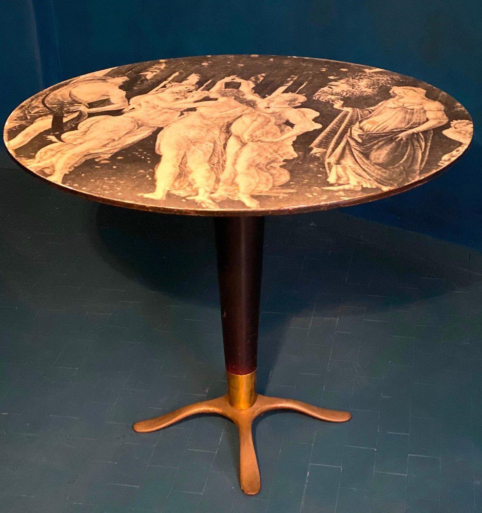 photo for sale Mid Century Center Table Or Occasional Table Attributed To Osvaldo Borsani, 1950s