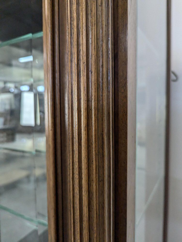 Renaissance Walnut Silverware With Beveled Glass photo buy