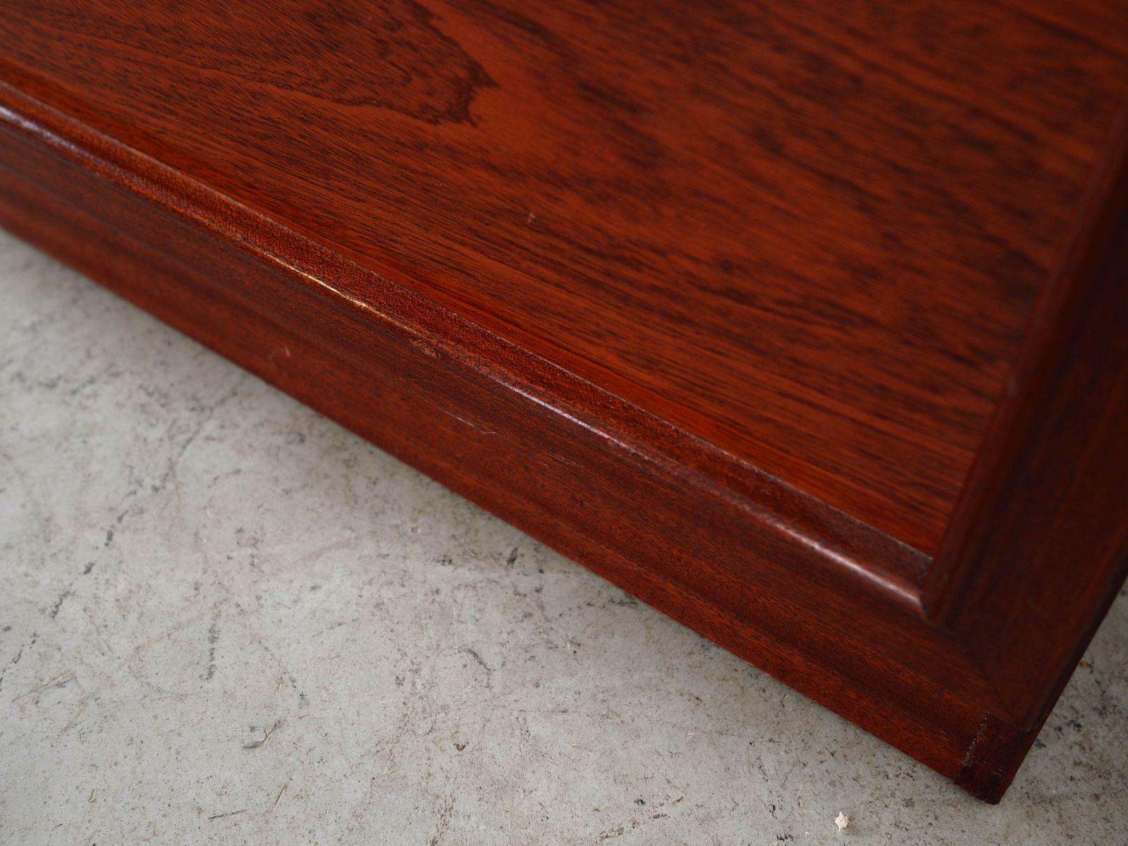 Mahogany Chest Of Drawers, Danish Design, 1980s, Production: Denmark photo vintage