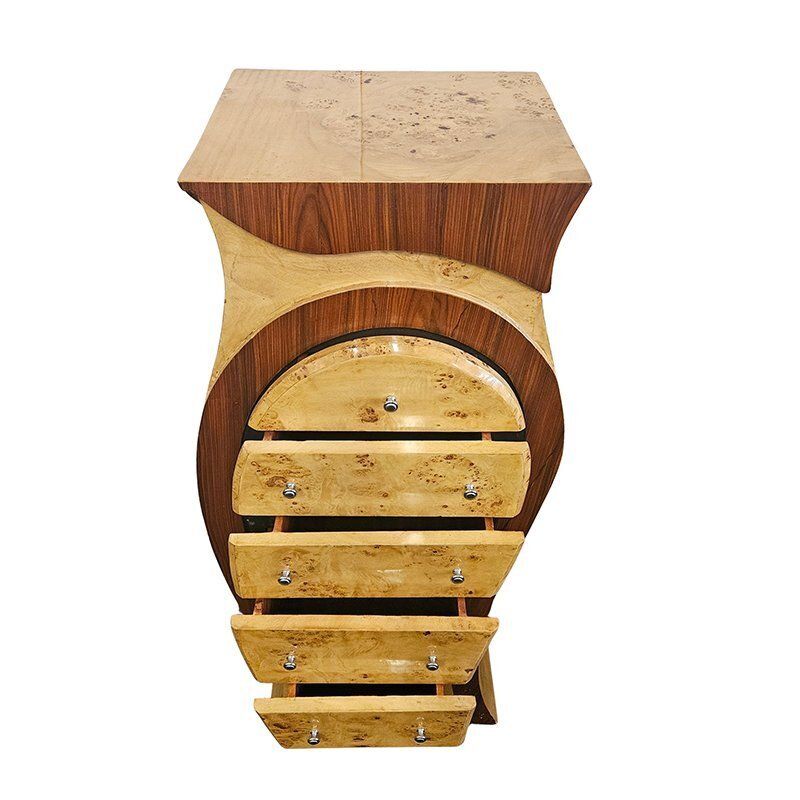 Burl Chest Of Drawers, 1980s photo Furniture