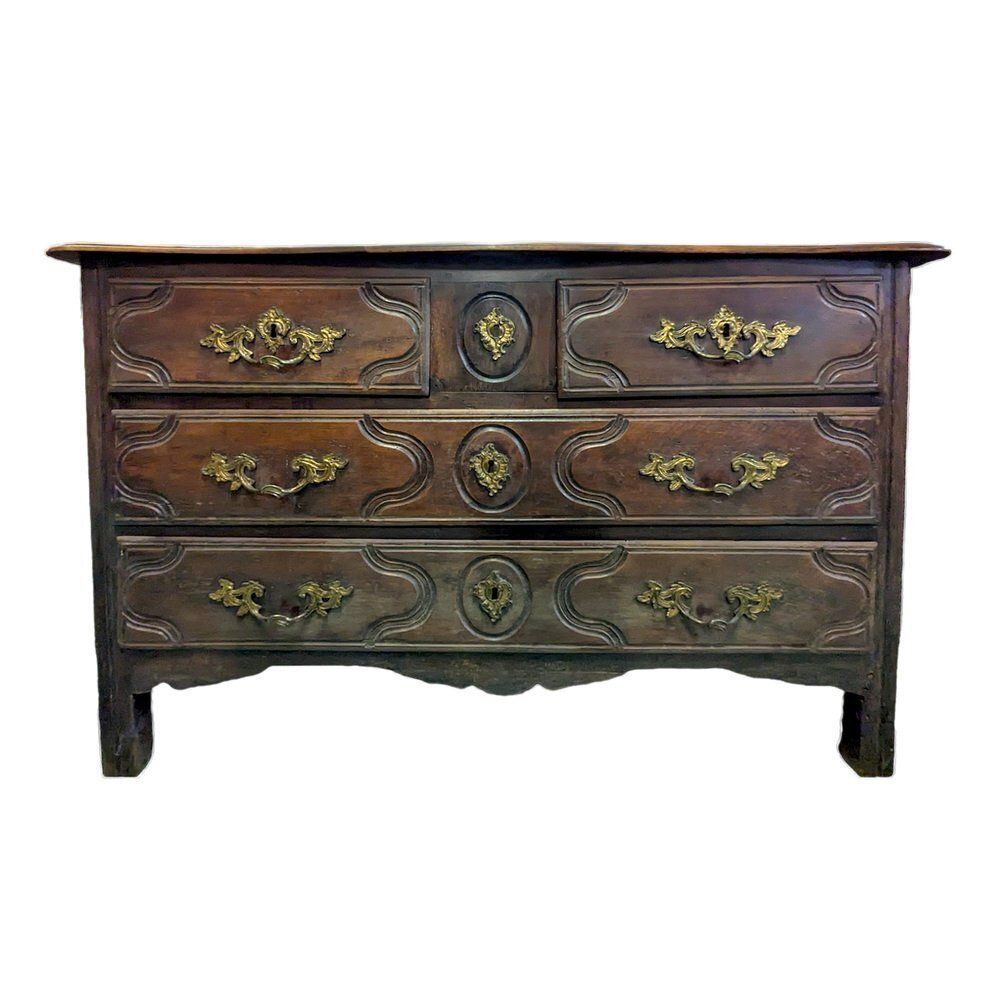 Louis XIV Chest Of Drawers In Walnut