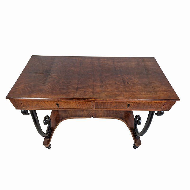 Lacquered Wooden Consoles, Set Of 2 photo furniture