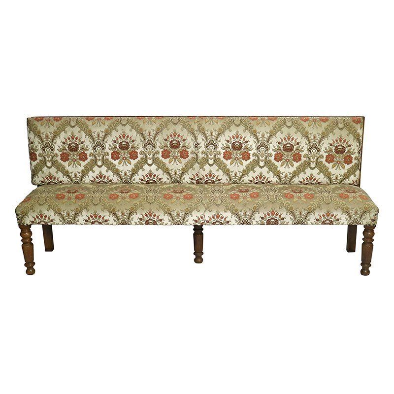 Antique Sofa With Walnut Structure, 1800s
