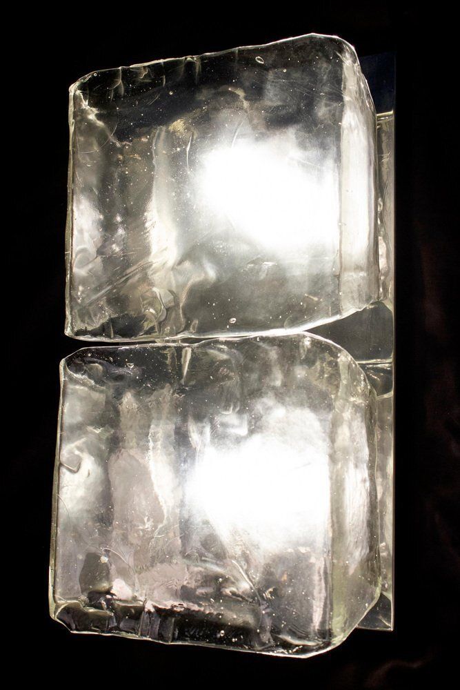 Grey Murano Wall Lights By Aureliano Toso, 1970s, Set Of 2 photo buy