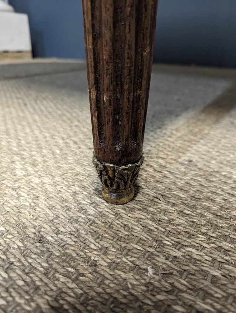 Louis XVI Style Mahogany Veneer Table photo 308.0