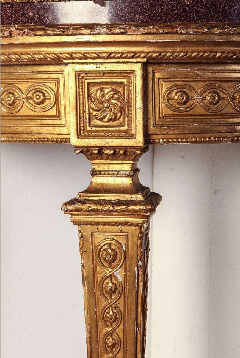 18th Century North Italian Encoignures With Porphyry Marble Top, Set Of 2 photo buy