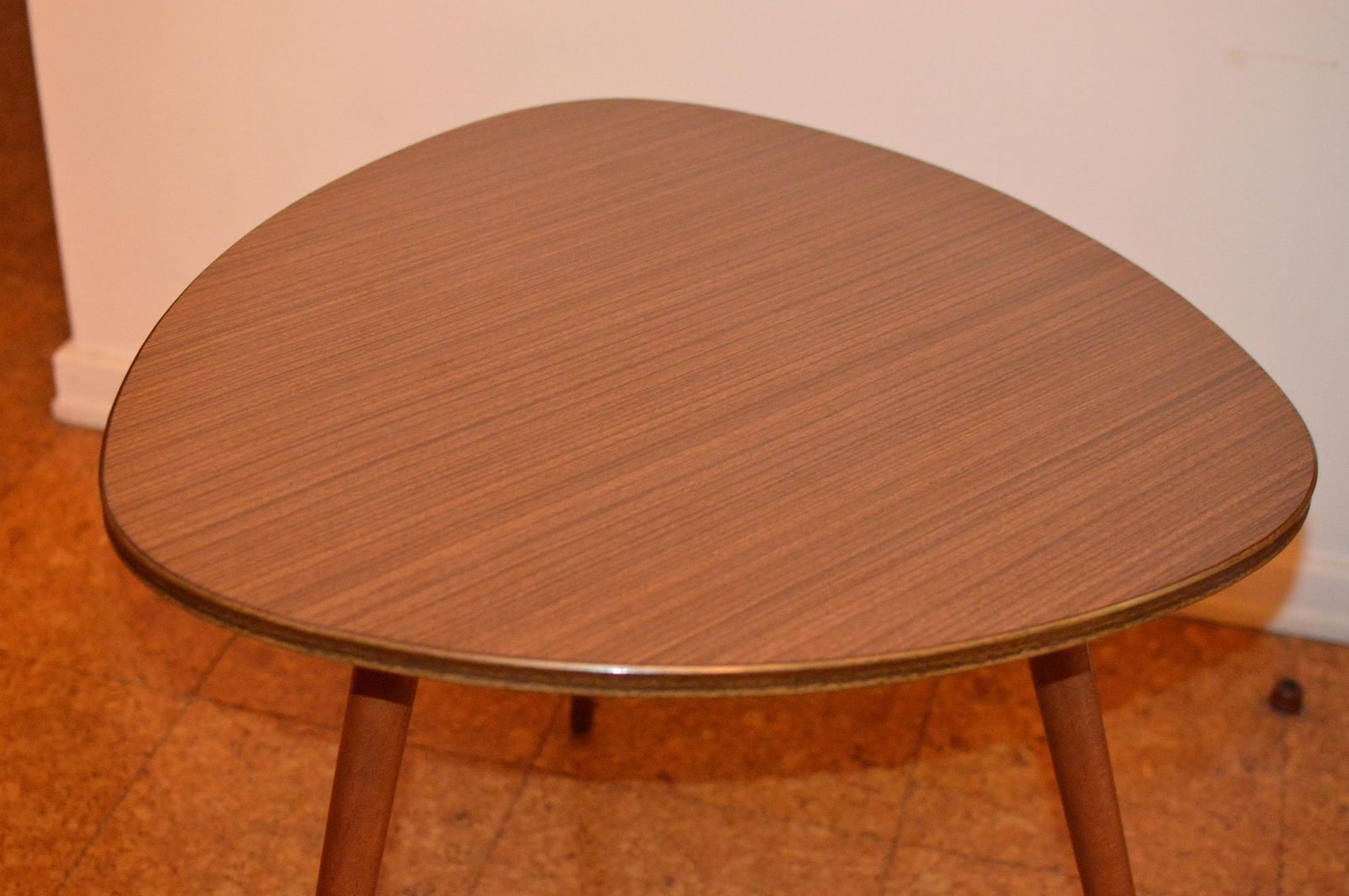 Vintage 50s Mid Century Nordic Modernist Rockabilly Desk Tripod Desk
