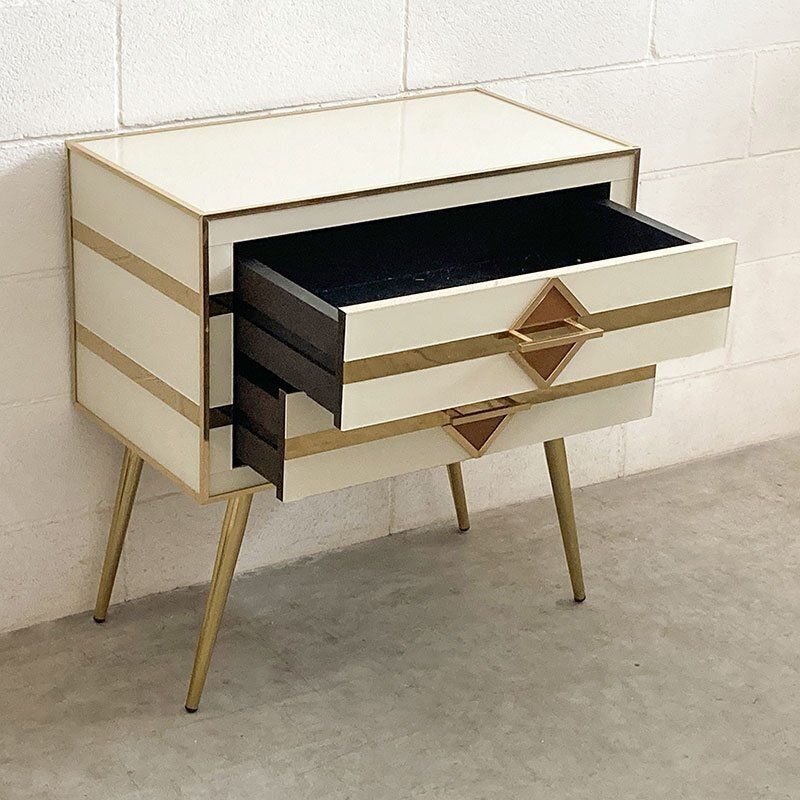 Chest Of 2 Drawers, 1980s photo Furniture
