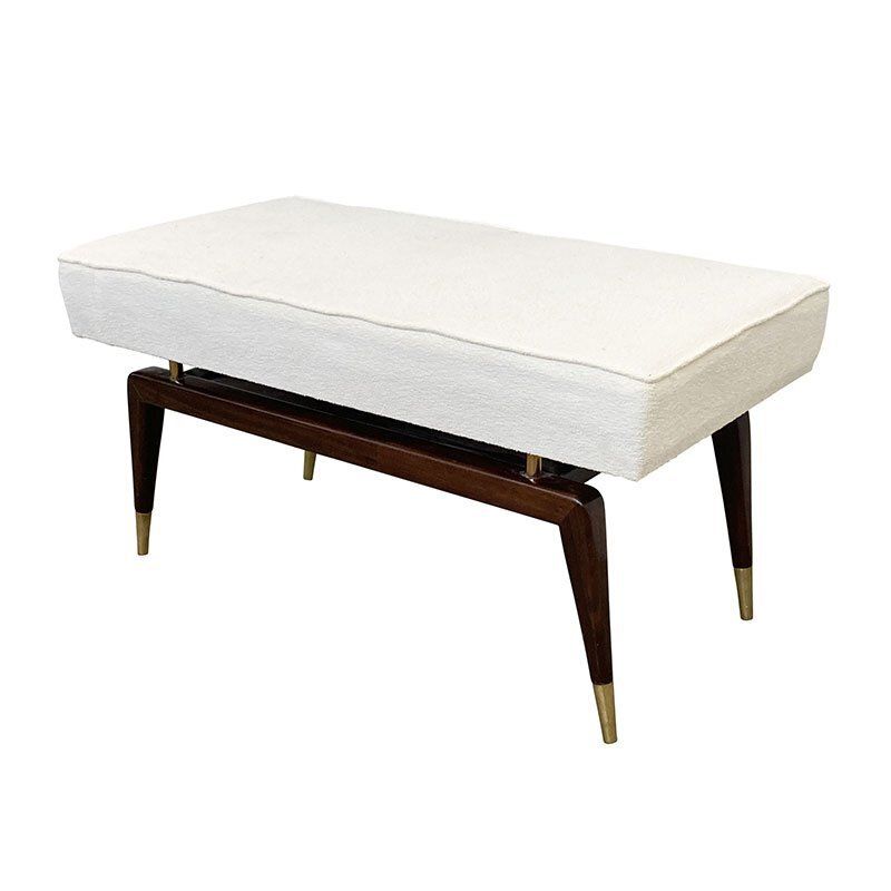 Bench In The Style Of Gio Ponti, 1980s photo for sale