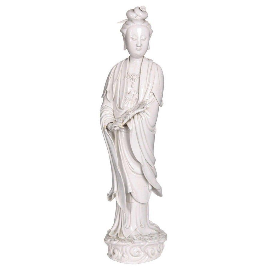 Blanc De Chine, Figure Of Guanyin, Qing Dinasty