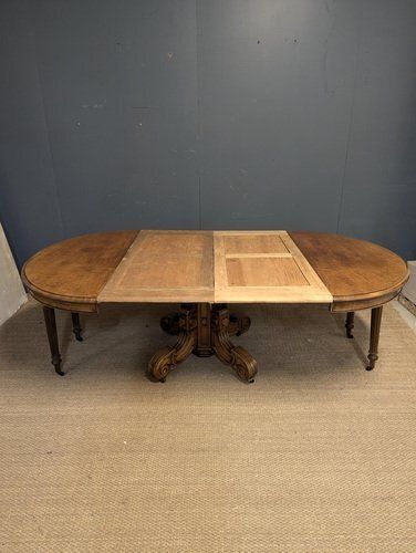 Walnut Pedestal Table With Extensions photo Furniture