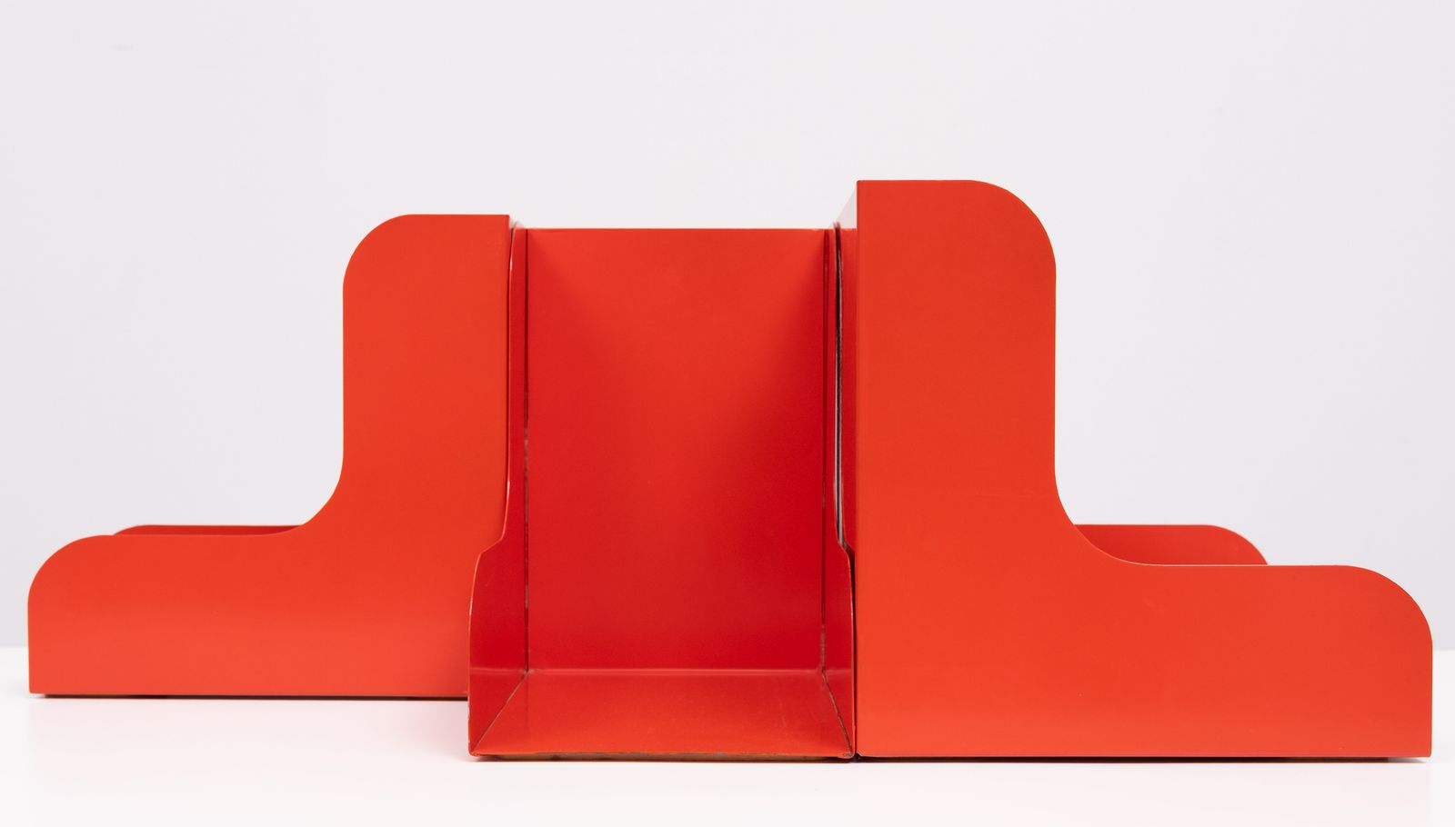 Enzo Mari Modular Metal Lp Record Holder Set Of 3 1965 Italy