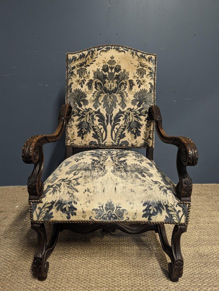 Set Of Louis XIII Style Armchairs photo for sale