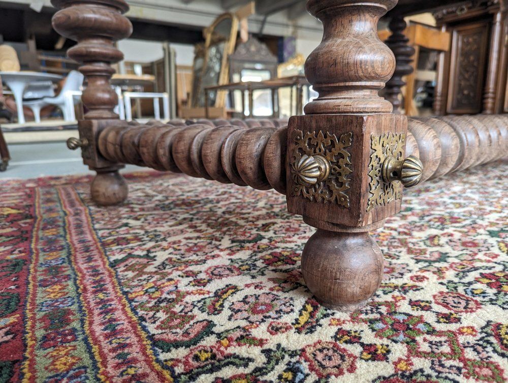 Portuguese Rosewood Coffee Table, 19th Century photo buy